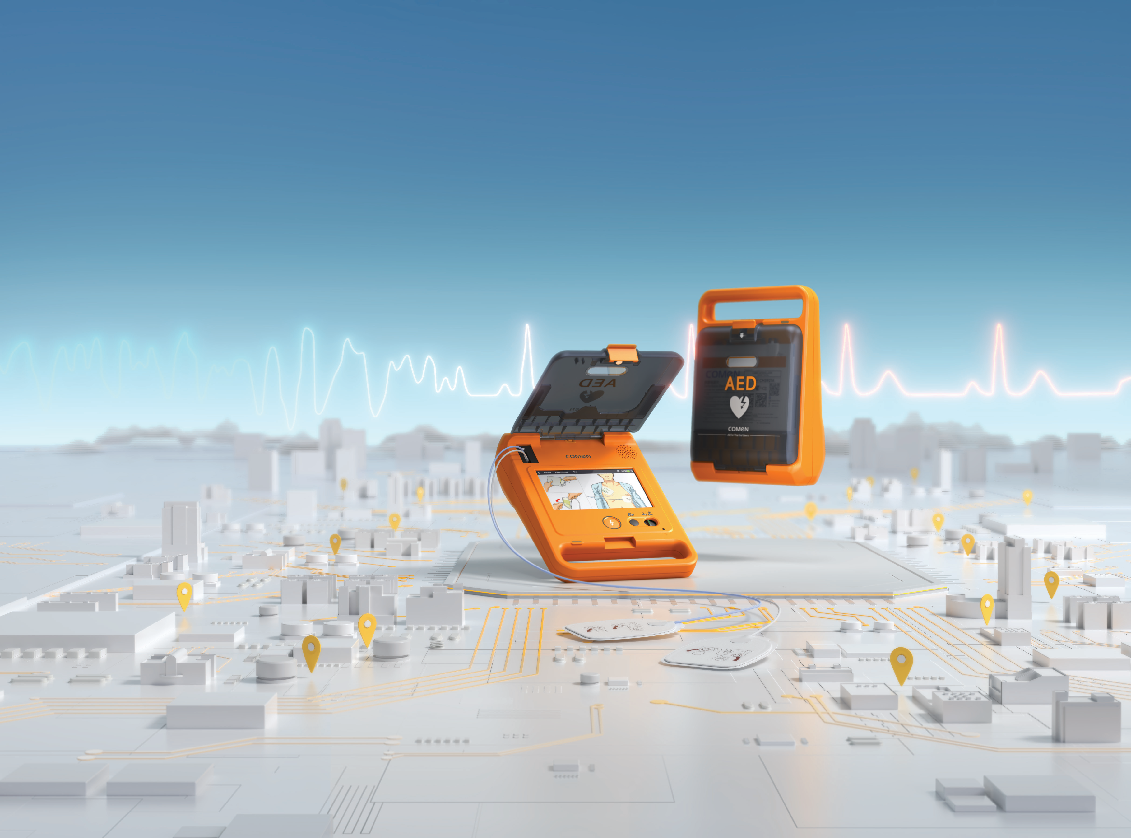 科曼AED G系列上市！耀致急救為全國(guó)獨(dú)家總代！